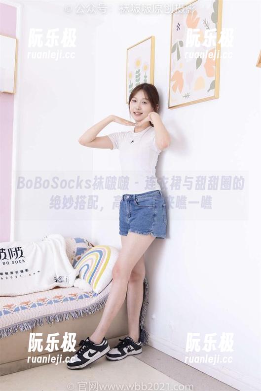 BoBoSocks袜啵啵-甜甜圈 BoBoSocks袜啵啵 - 连衣裙与甜甜圈的绝妙搭配,高清大家来瞧一瞧