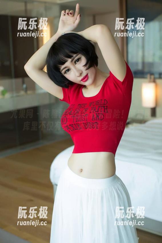 尤果网 - 陈雅漫的白衬衫大冒险！高清图库里不仅有美，还有好多想说的！