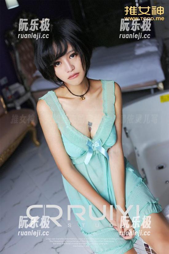 推女神-娜依灵儿 推女神 - 突如其来的空姐梦:娜依灵儿写真图集,坐稳了哦!